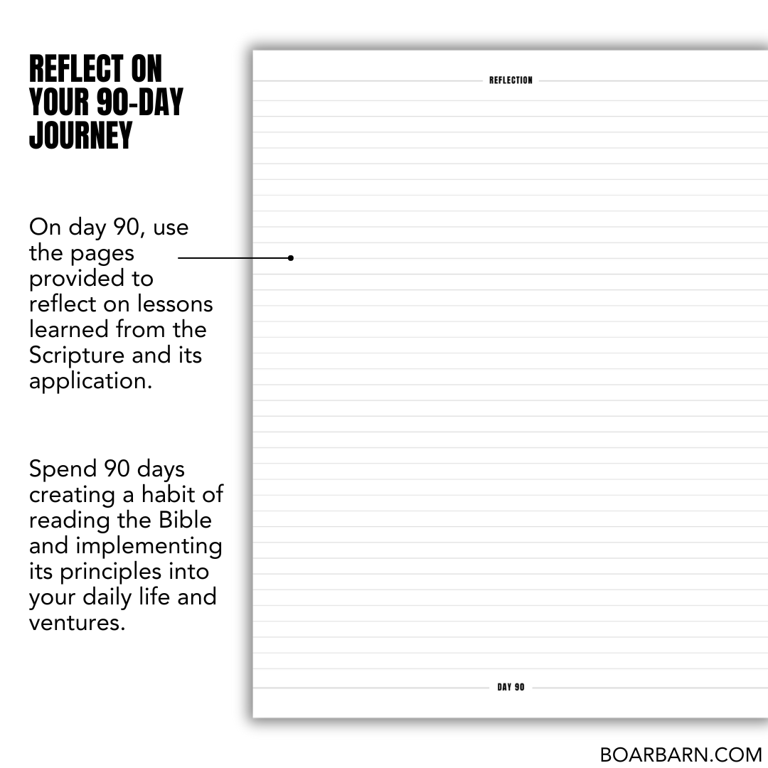 The Gospels 90-Day Planner